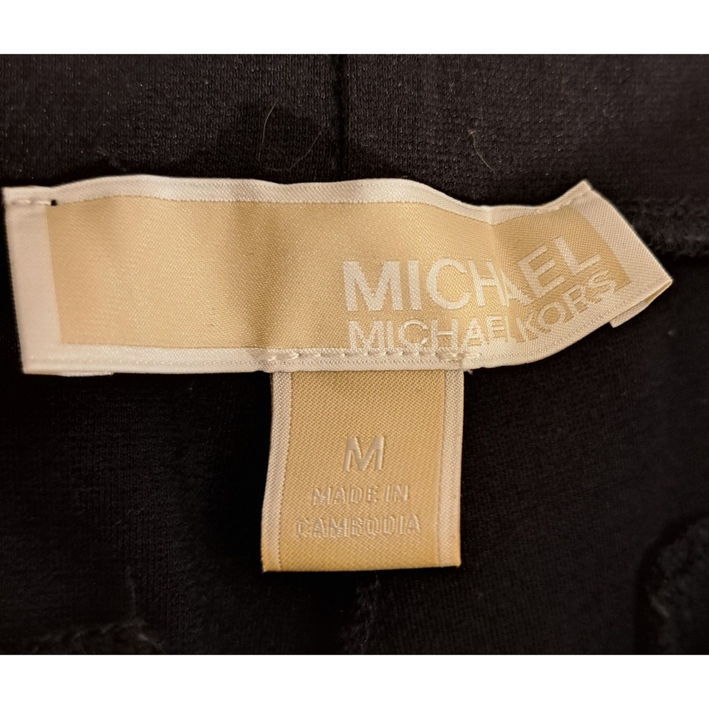 Michael Kors Stretchy Dress Pants Women's Size Medium Black - Picture 6 of 9